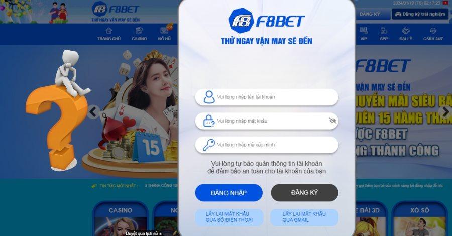 Giải Mã Cách Đăng Nhập F8BET Và Các Câu Hỏi Thường Gặp