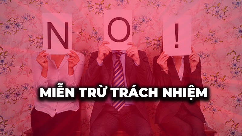 Thông Tin Về Miễn Trách Nhiệm Tại F8BET Mới Nhất 2024