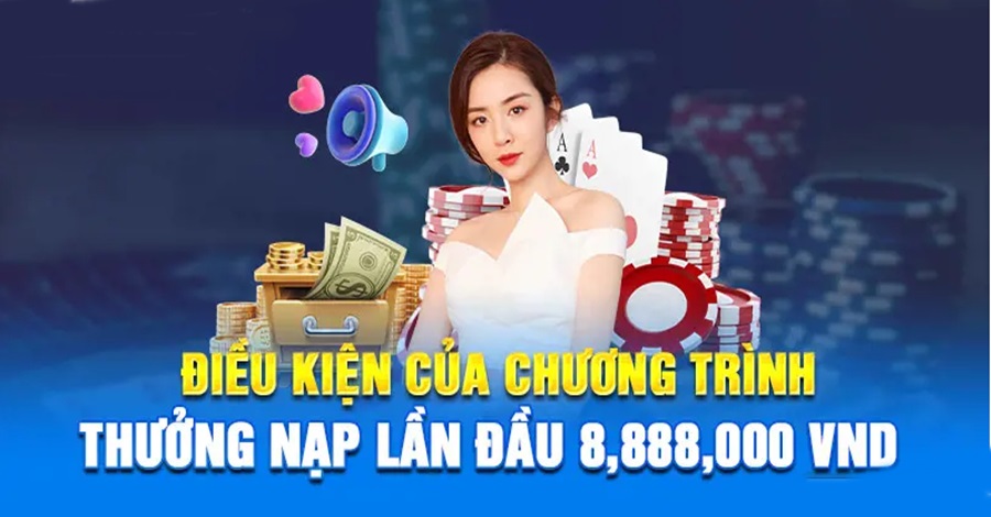 Thưởng Nạp 8,888,000 VND - Ưu Đãi Chất Cho Tân Thủ Tại F8BET